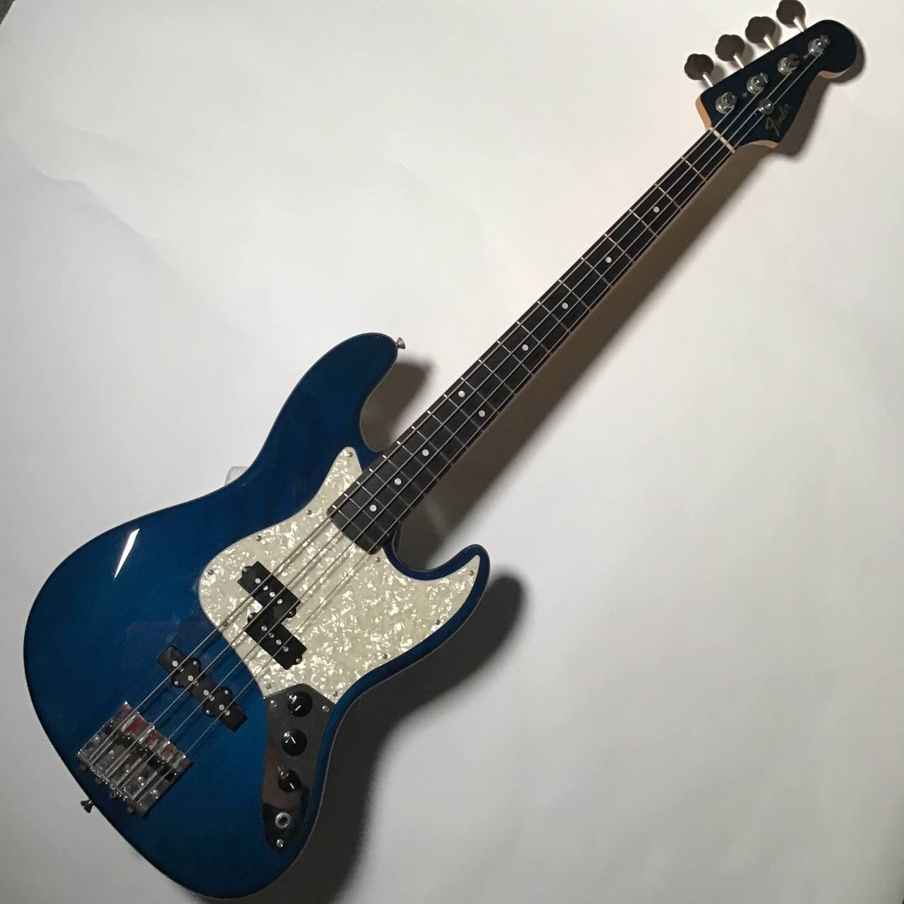 正規品人気SALEASH BODYのカタログ外モデル Fender Japan JB62 TBL/フェンダージャパン ジャズベース ソフトケース他おまけ付 フェンダー