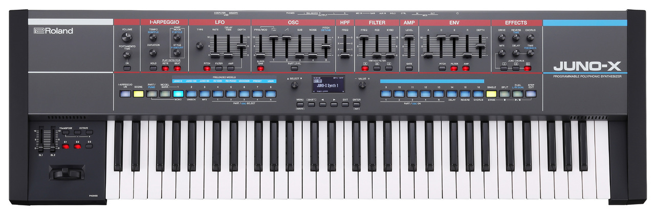 Roland JUNO-X ◇1台限定新品大特価!即納可能!【TIMESALE!~10/29 19:00