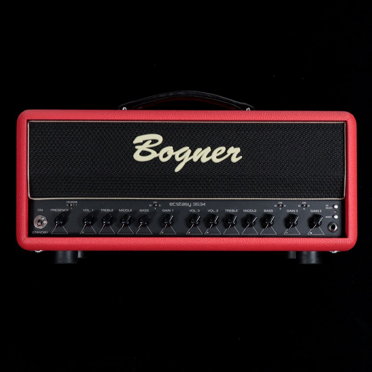 Bogner ECSTASY 3534 3CH Coustom Color Red Tolex ⁄ Black Grill ⁄ Gold  Piping渋谷店（新品⁄送料無料）楽器検索デジマート