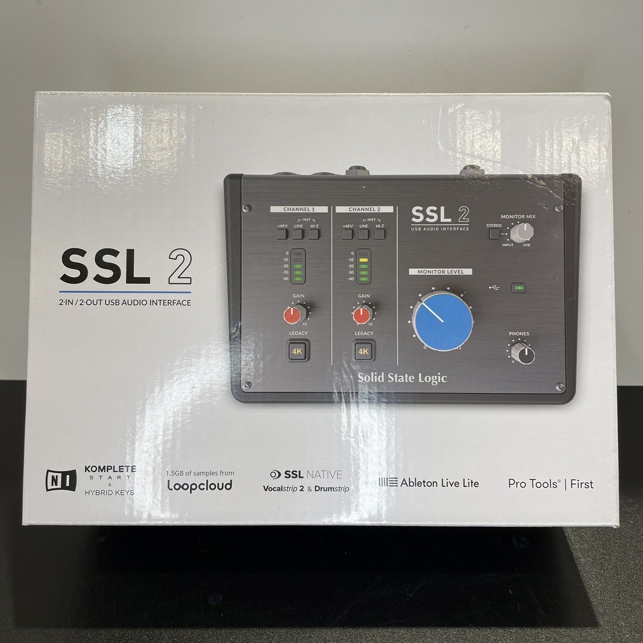 Solid State Logic SSL 2 オーディオインターフェイス-