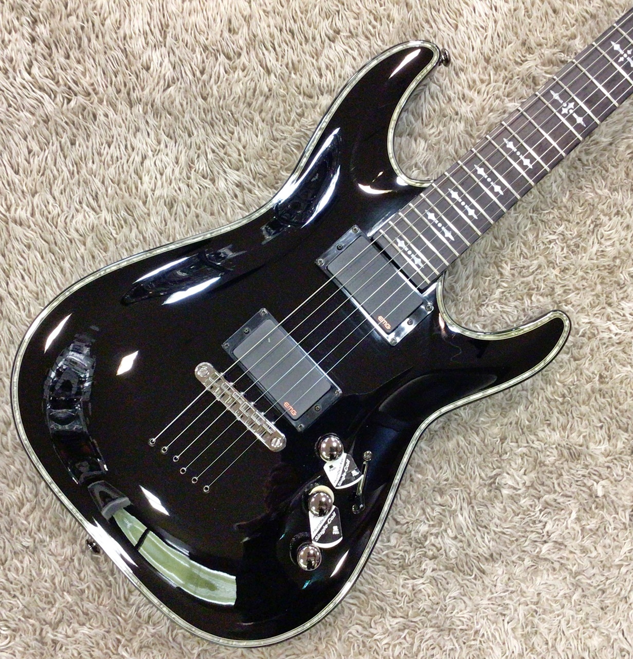 SCHECTER HELLRAISER C-1 (AD-C-1-HR) Gross Black 【美品中古】【2016