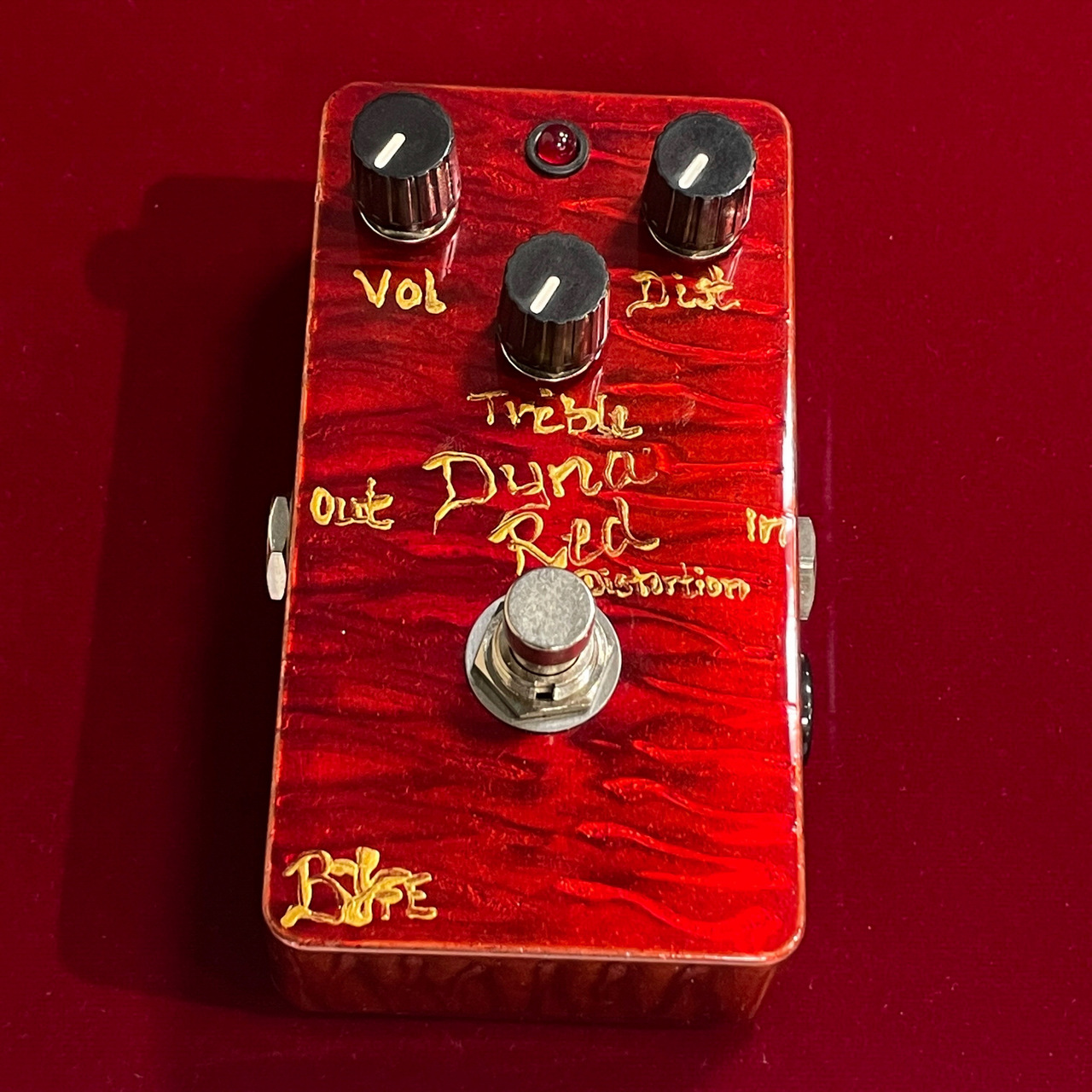 BJF Electronics Dyna Red Distortion 【在庫希少】【送料無料】（新品