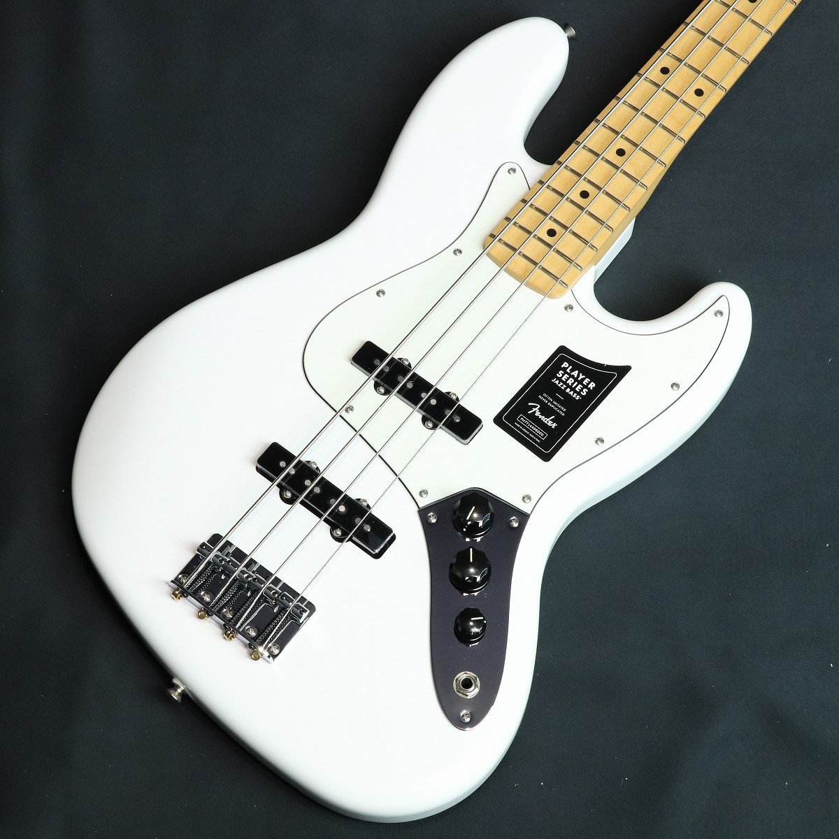 Fender Player Series Jazz Bass Maple Fingerboard Polar White