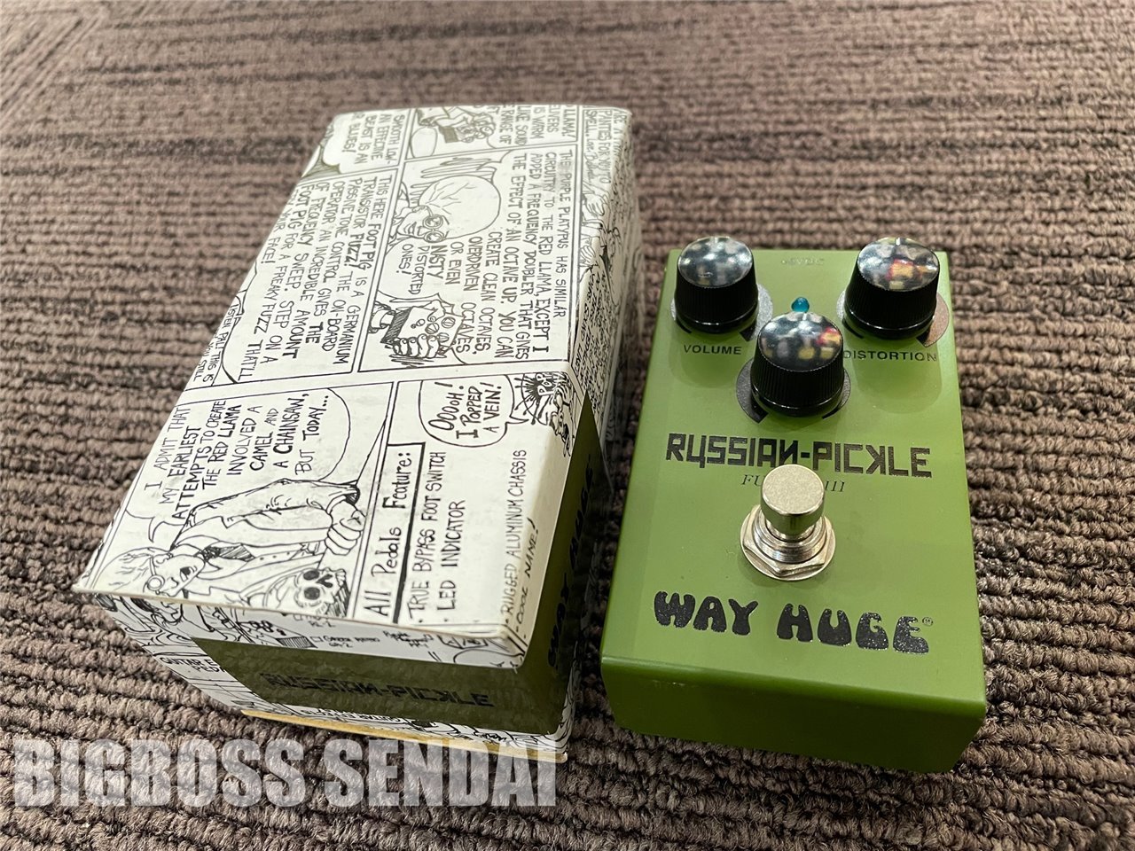 Way Huge WM42 SMALLS RUSSIAN-PICKLE FUZZ（新品特価）【楽器検索