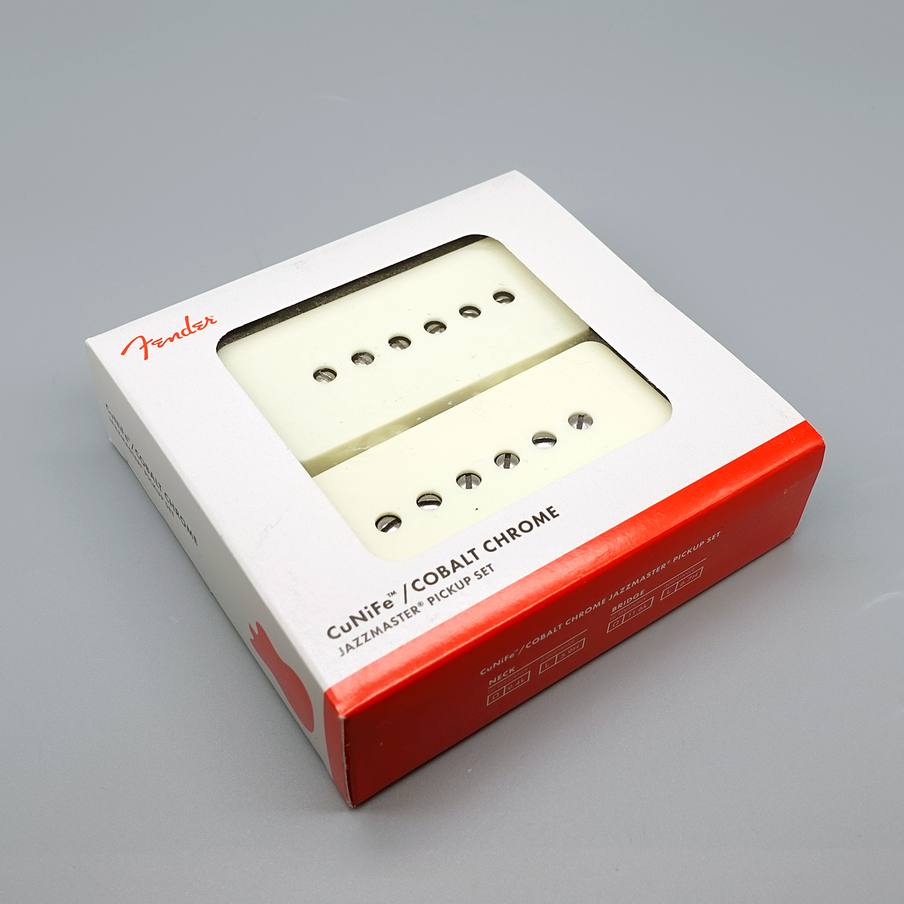 Fender CuNiFe / Cobalt Chrome Jazzmaster Pickup Set（新品/送料無料