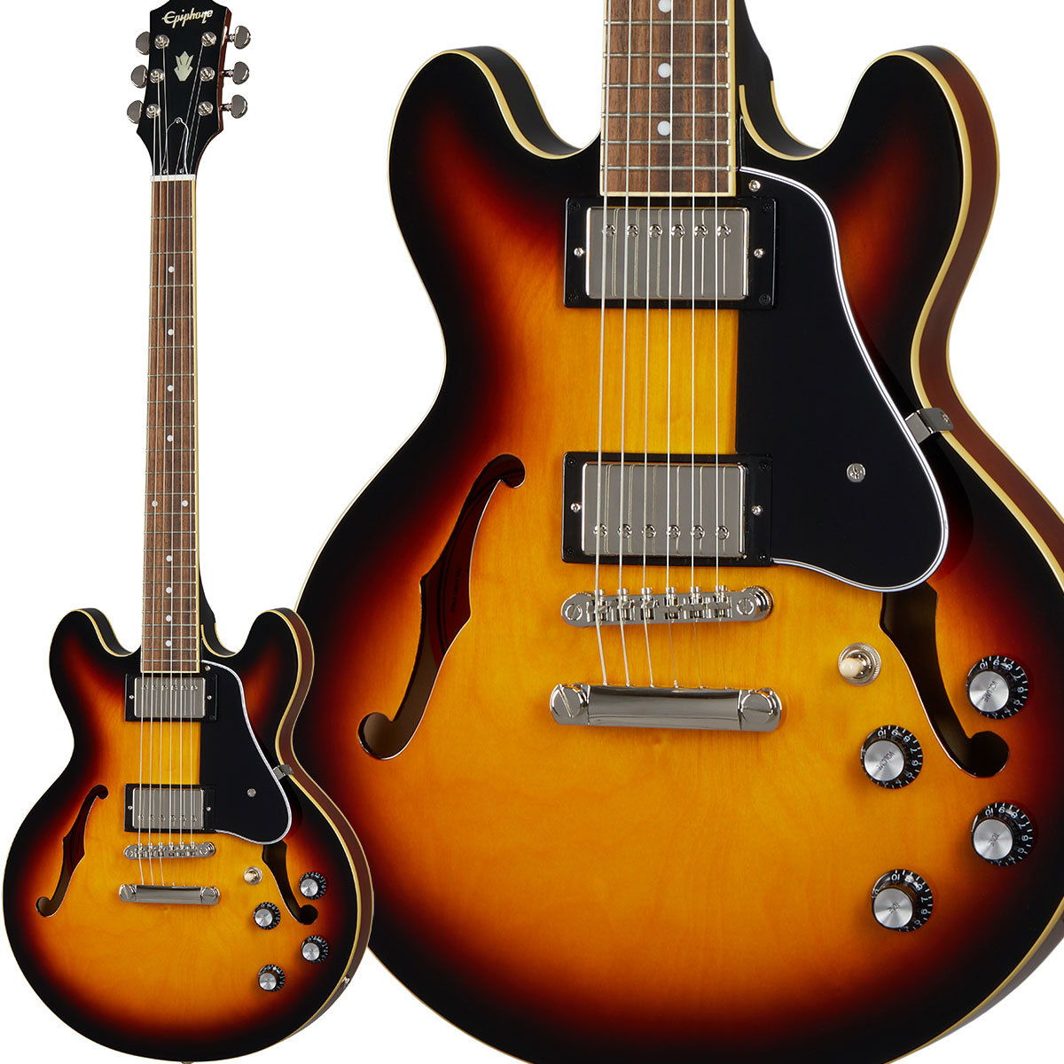 Epiphone ES-339 Vintage Sunburst セミアコギターES339（新品/送料