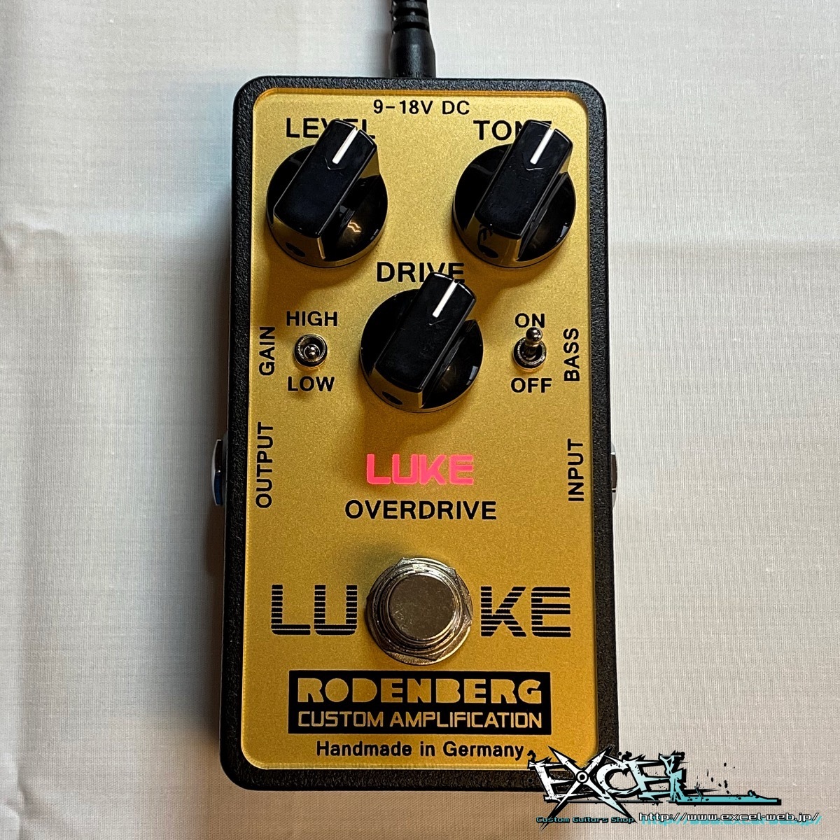 Rodenberg 「LUKE OD」 Steve Lukather Signature Overdrive（新品