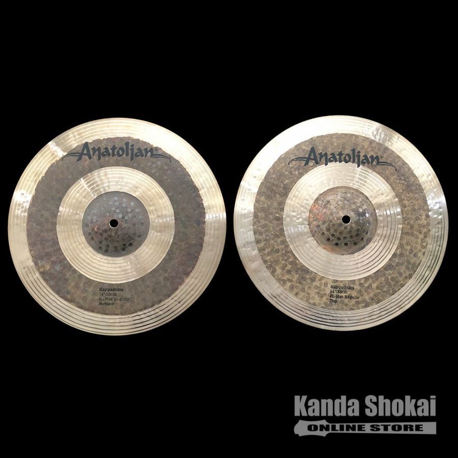 Anatolian Cymbals アナトリアン KAPPADOKIA 14” Regular Hi-Hat ※旧ロゴ 