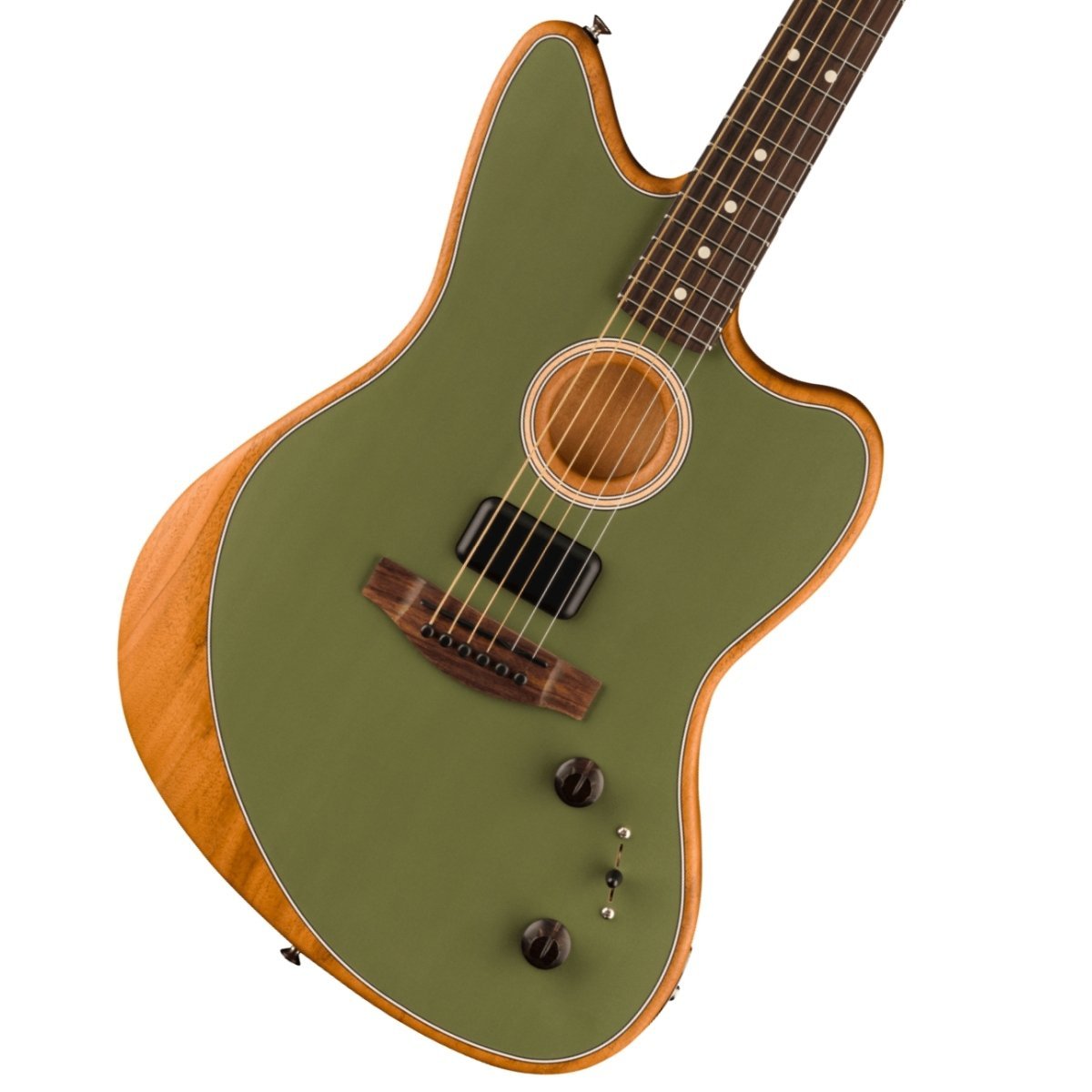 オールノット FENDER Fender Acoustasonic Player Jazzmaster Rosewood Antique  Olive(S/N:MXA2216343)(池袋店)