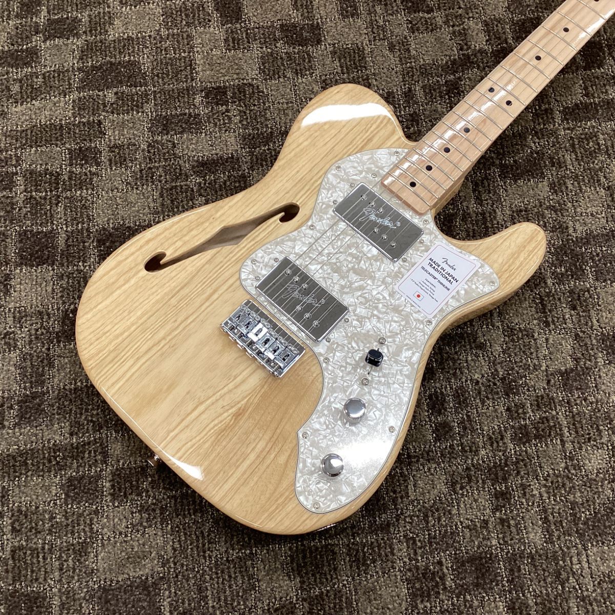 Fender Made in Japan Traditional 70s Telecaster Thinline Maple