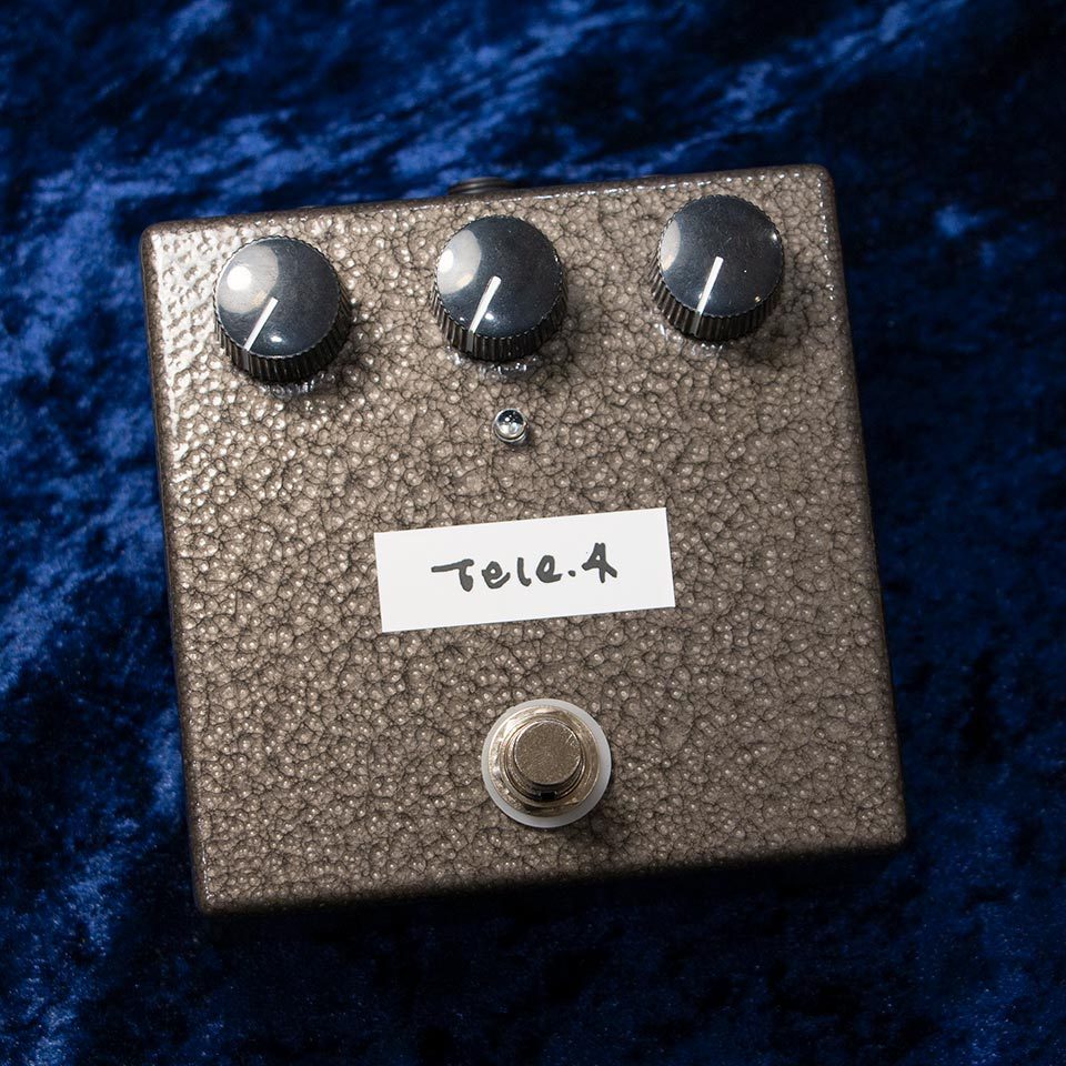 Tele.4 amplifier Tele.4 pedal Overdrive/Booster（新品