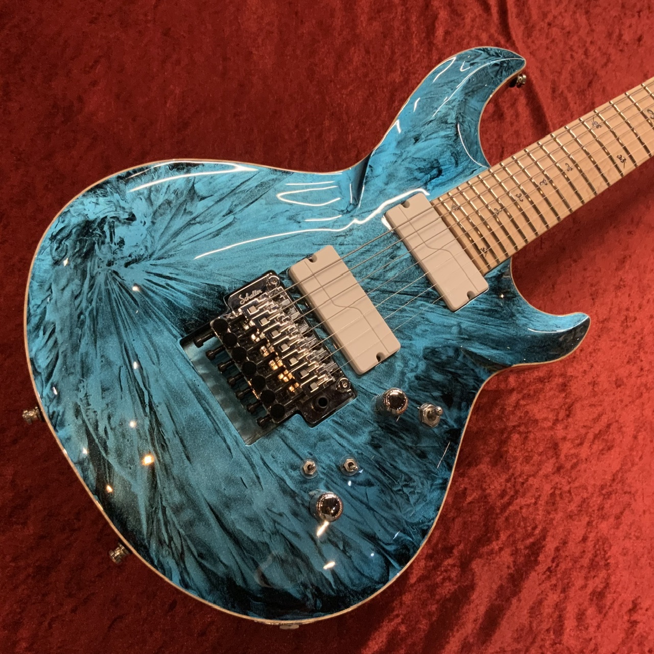 G-Life Guitars G-PHOENIX Custom Vll/Freezer Blue Moon【分割48回無