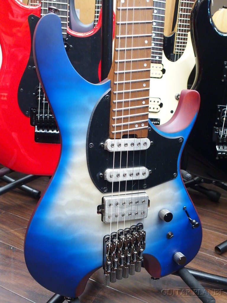 Ibanez QX54QM -BSM (Blue Sphere Burst Matte)- 【軽量2.2kg!】（新品