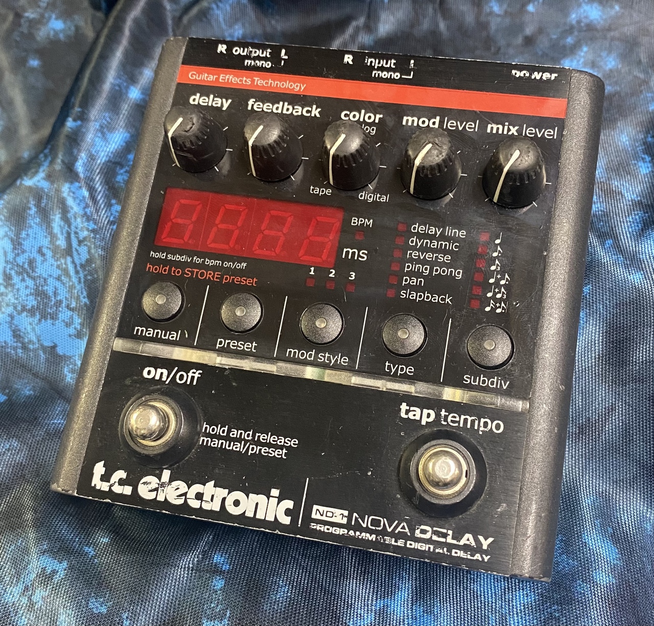 tc electronic ND-1 Nova Delay（中古）【楽器検索デジマート】