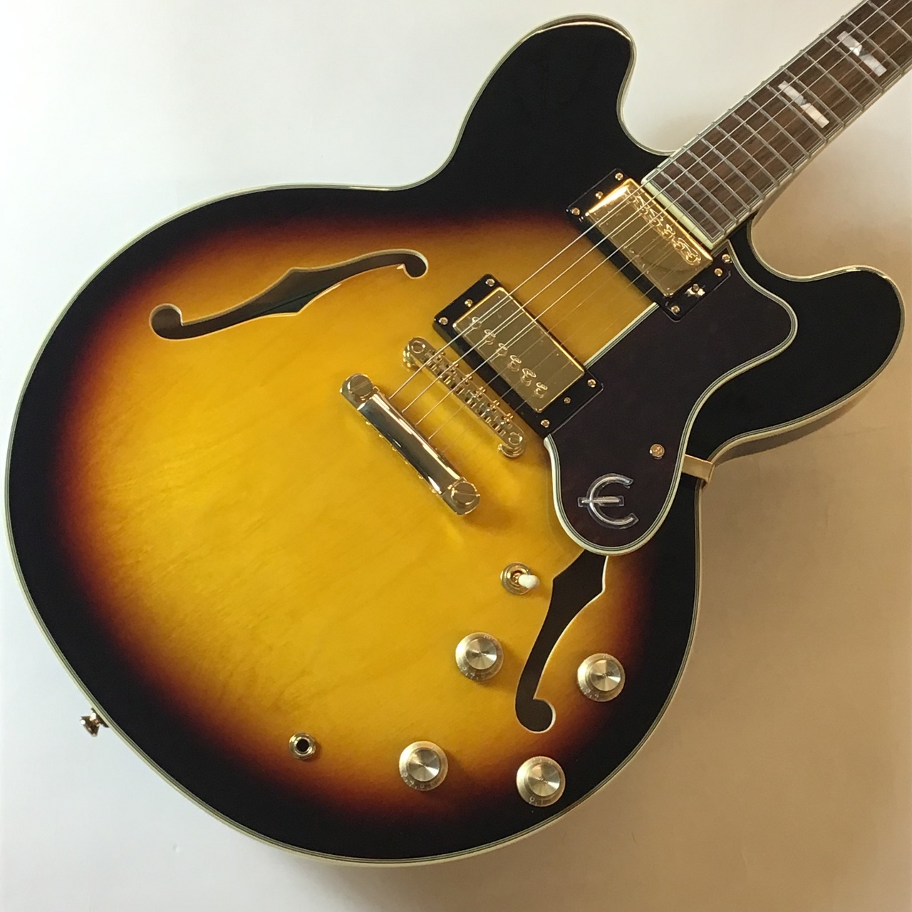 Epiphone Sheraton Ⅱ セミアコ サンバースト - 器材