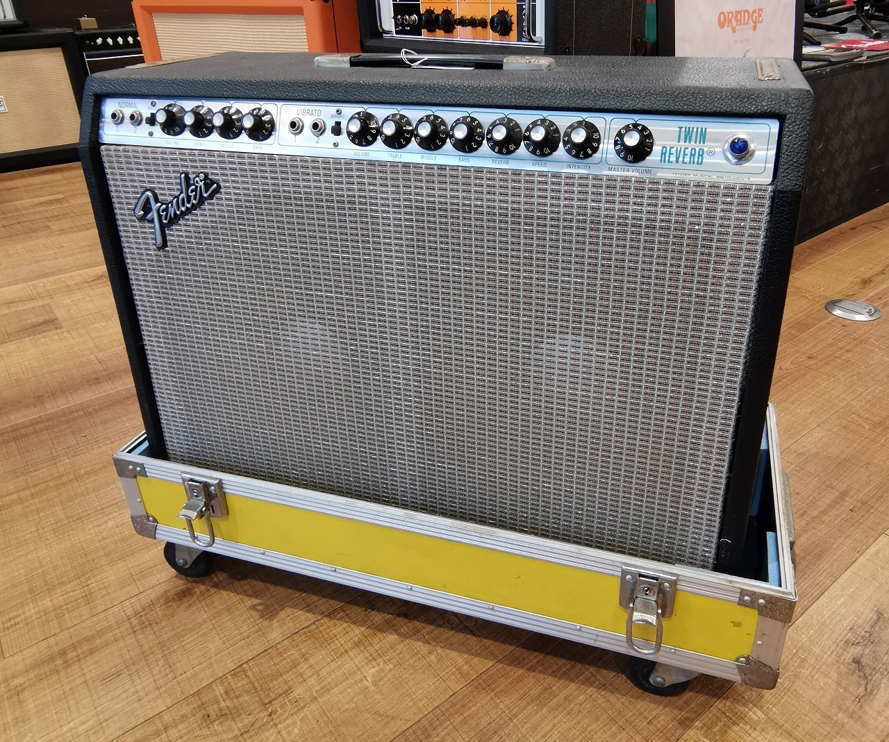 ジャンク Fender TWIN REVERB フェンダー ツインリバーブ ギターアンプ ...