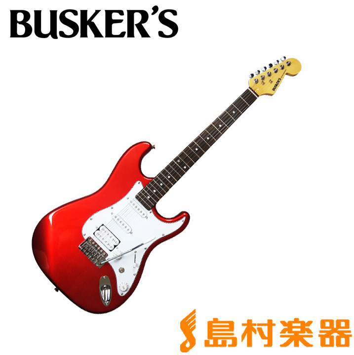 人気の雑貨がズラリ！ エレキギター ピンク guitar BUSKER'S ストラトキャスター - エレキギター - labelians.fr