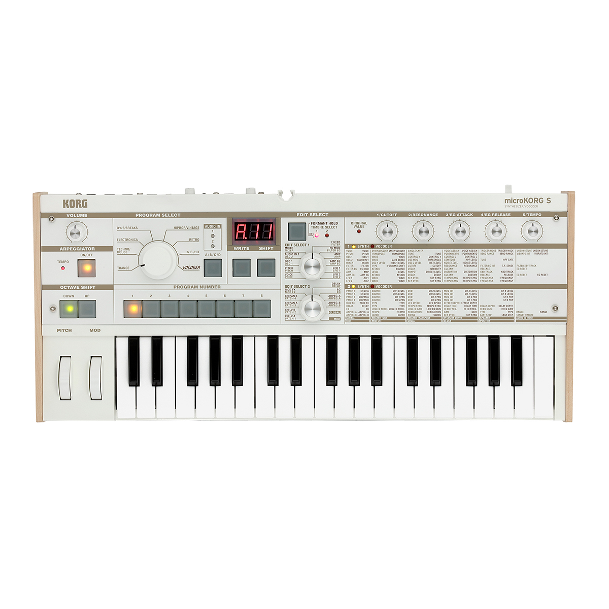 KORG microKORG S MK-1S（新品特価/送料無料）【楽器検索デジマート】