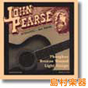 John Pearse 600L アコースティックギター弦 フォスファーブロンズ
