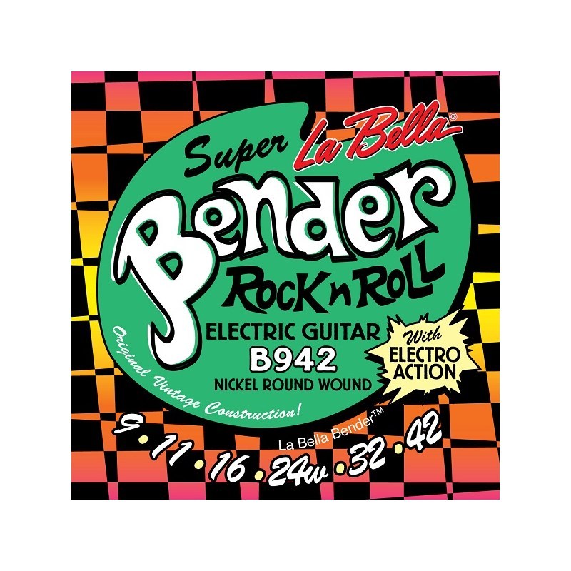 La Bella The Bender 【09-42】 B942 SUPER LIGHT エレキ弦（新品