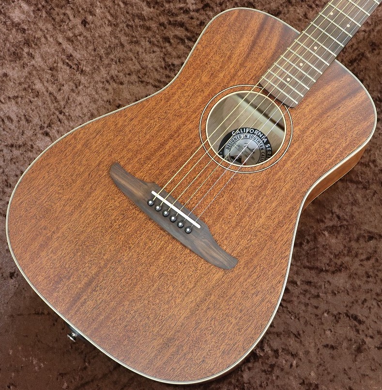 fender malibu special mahogany