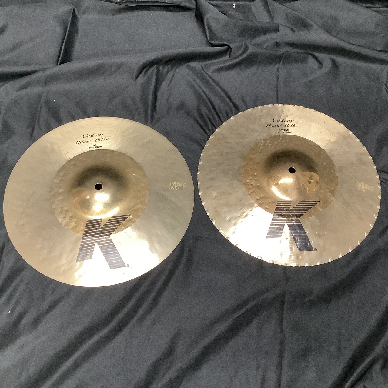 Zildjian K CUSTOM HYBRID HIHATS 13 1/4インチ (ジルジャン