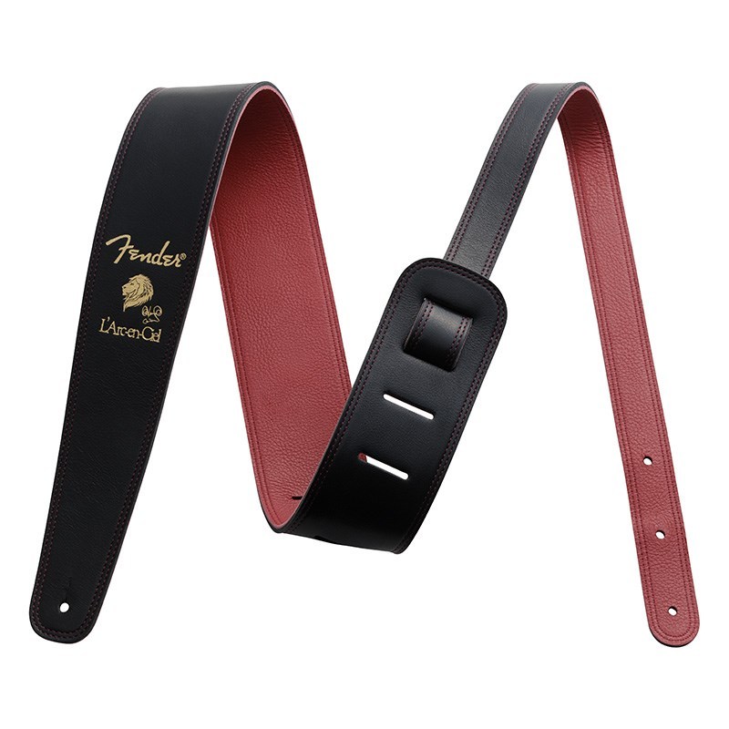 Fender Ken Signature Strap (Black/Red) (#0990649011)（新品）【楽器検索デジマート】