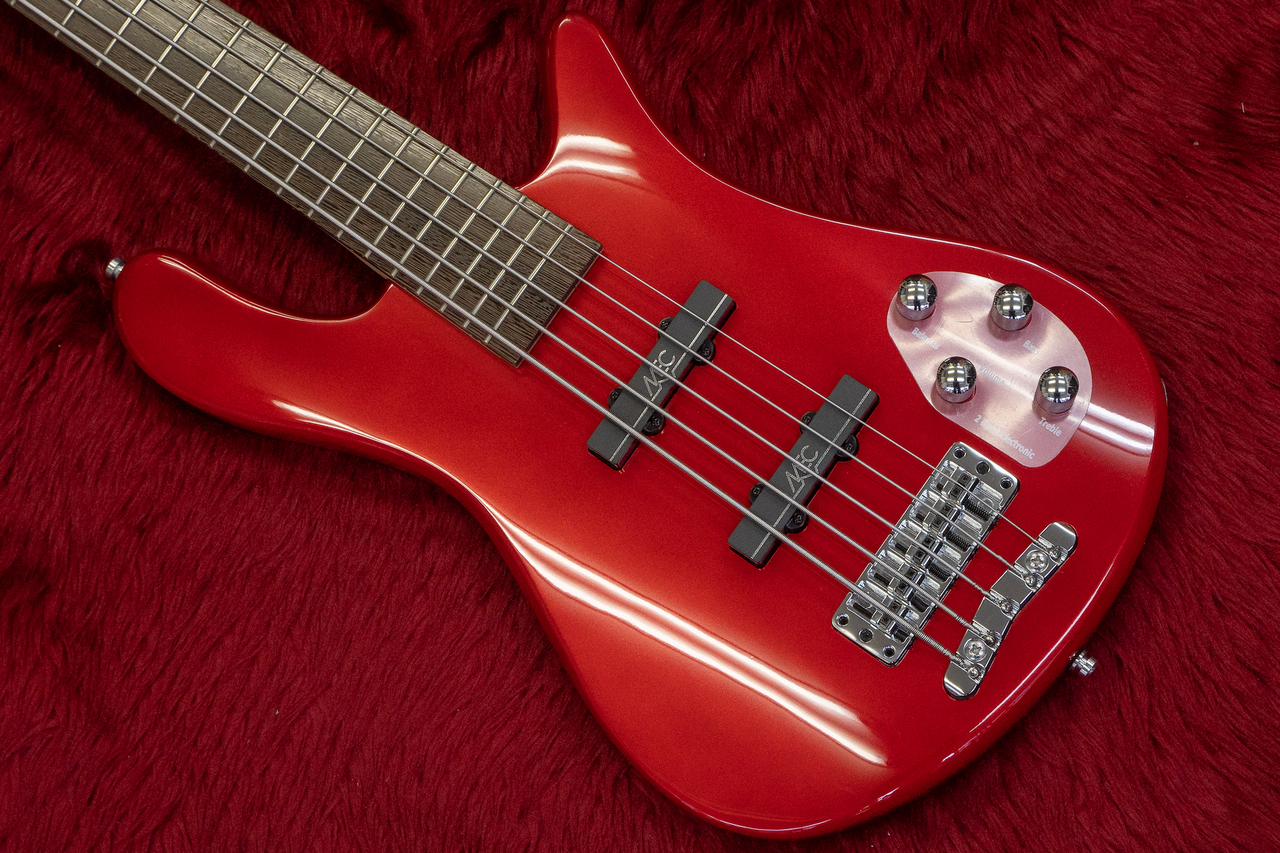 Warwick Rock Bass Streamer LX5 High Polish Metallic Red #RB F