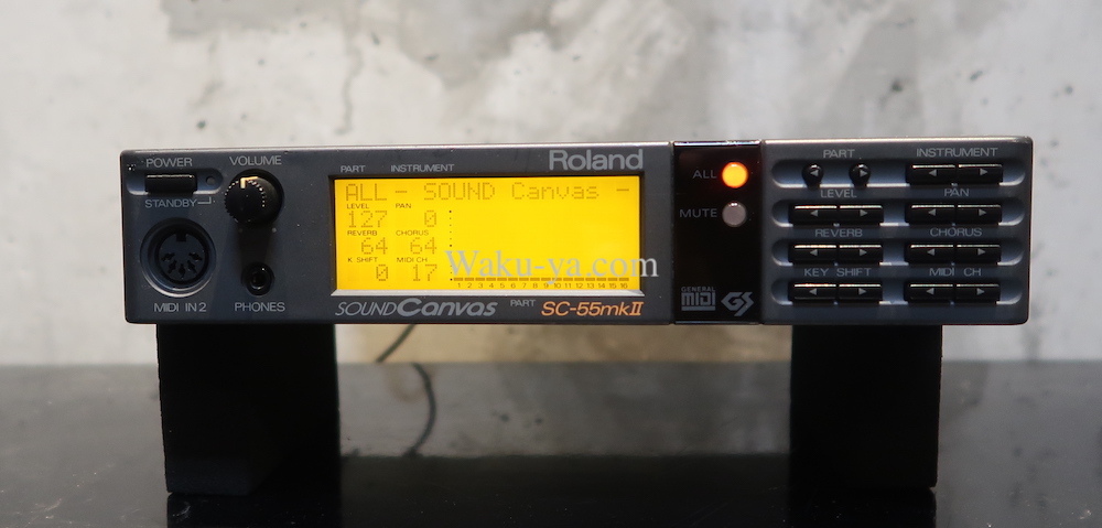 Roland Sound Canvas MIDI Sound Generator / SC-55MKII（中古）【楽器 ...