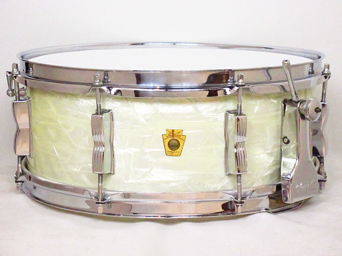 Ludwig 【VINTAGE】Early 60's No.900P SuperClassic White Marine