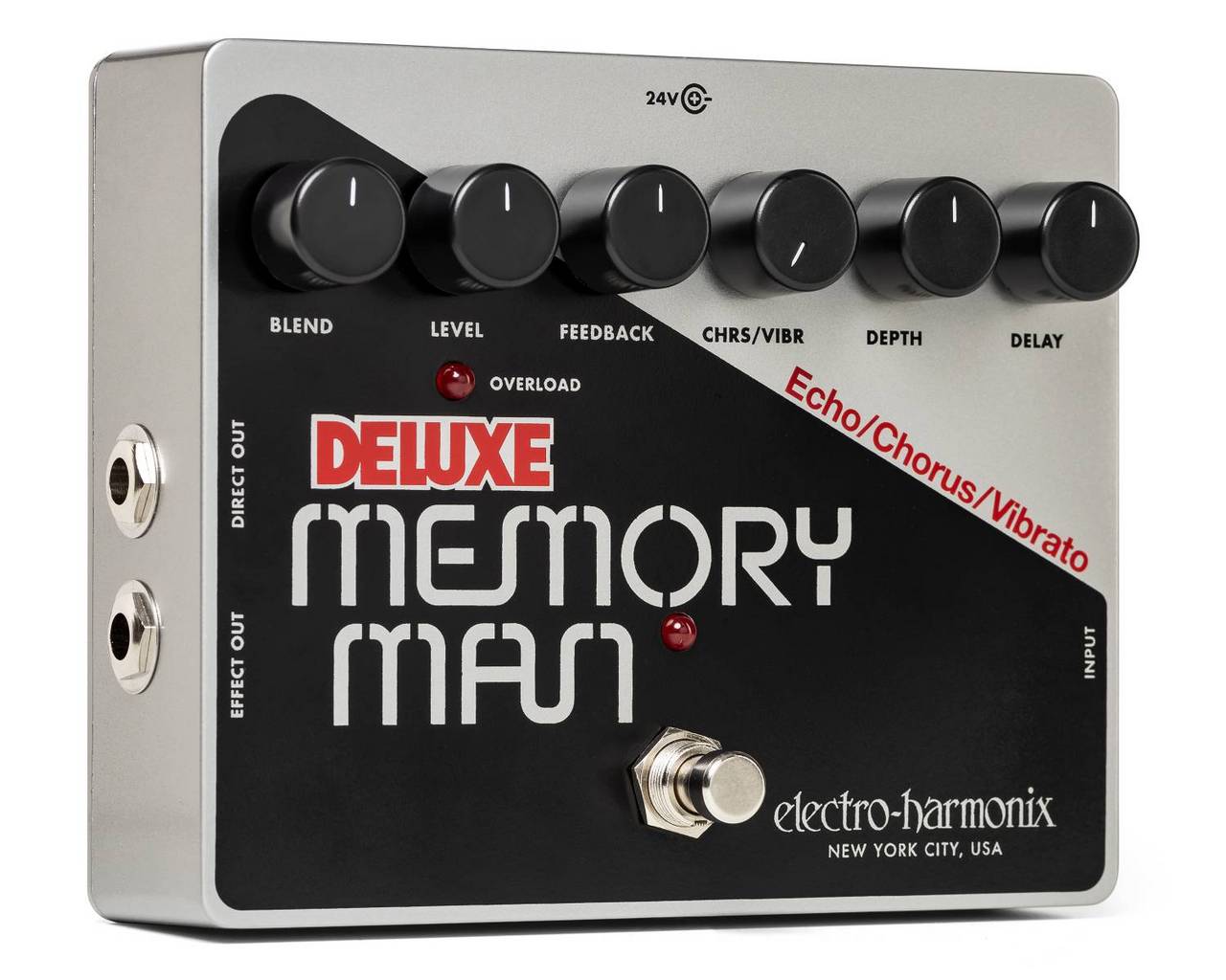 electro-harmonix DELUXE MEMORY MAN エコー、コーラス、ビブラート-