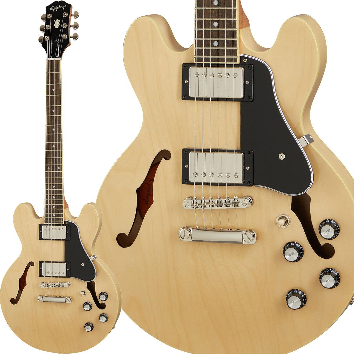 Epiphone ES-339 Natural セミアコギターES339（新品/送料無料）【楽器 ...