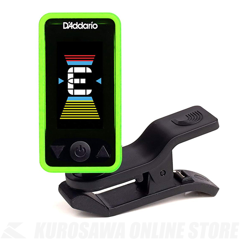 D'Addario Planet Waves Eclipse Tuner PW-CT-17 GN( クリップチューナー)（新品）【楽器検索デジマート】