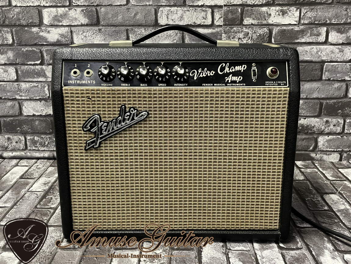 Fender Vibro Champ Amp # Black Tolex 1965年製 4 watts 