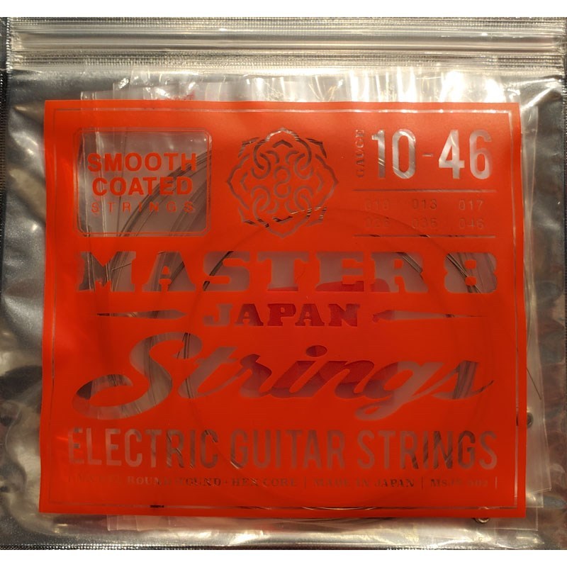 MASTER 8 JAPAN Smooth Coated Strings 10-46 M8JS-002（新品）【楽器検索デジマート】
