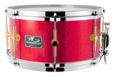The Maple 8x14 Snare Drum Red Spkl-