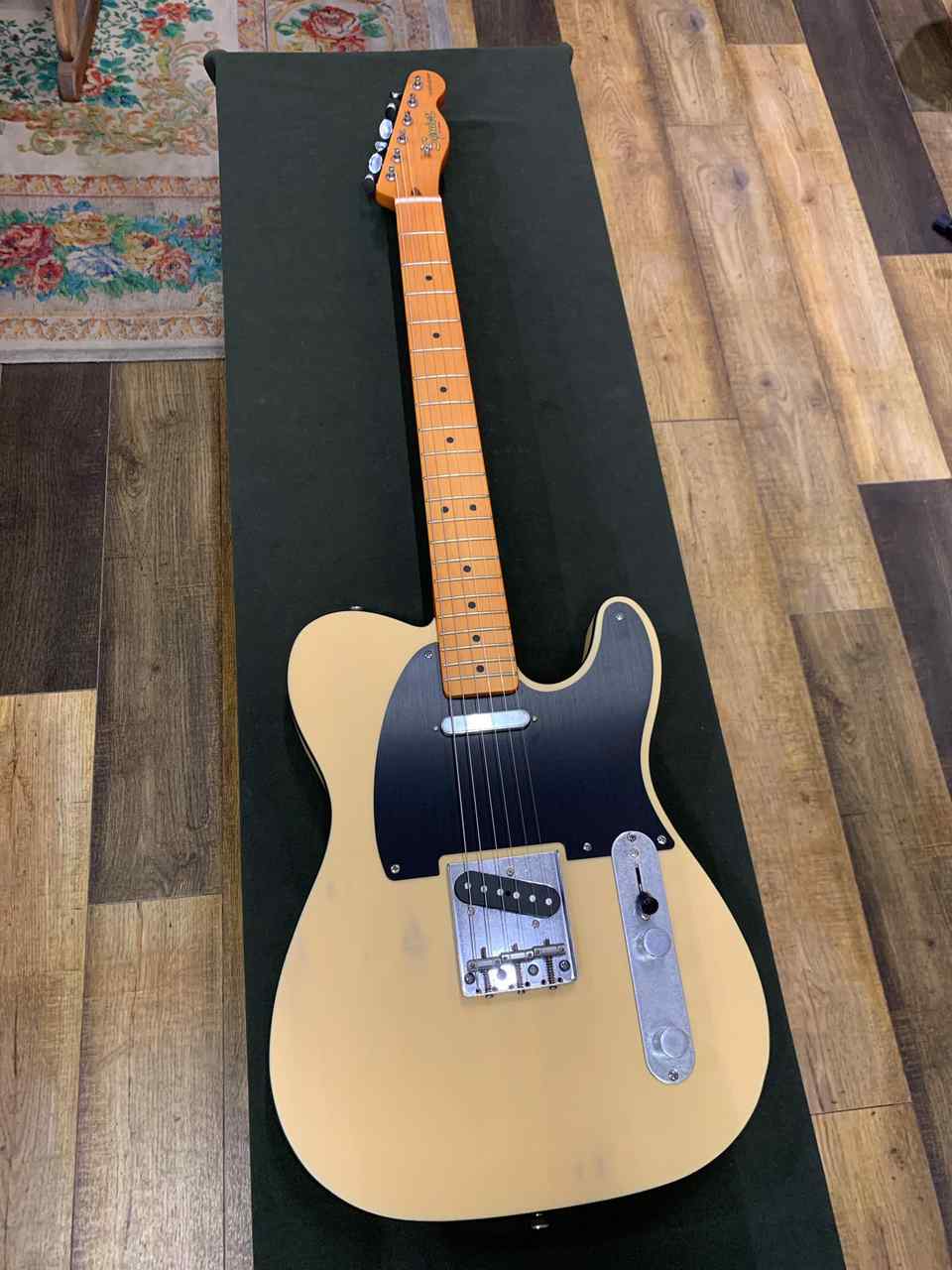 美品) SQUIER テレキャスター Vintage Blonde 楽器/器材 エレキギター