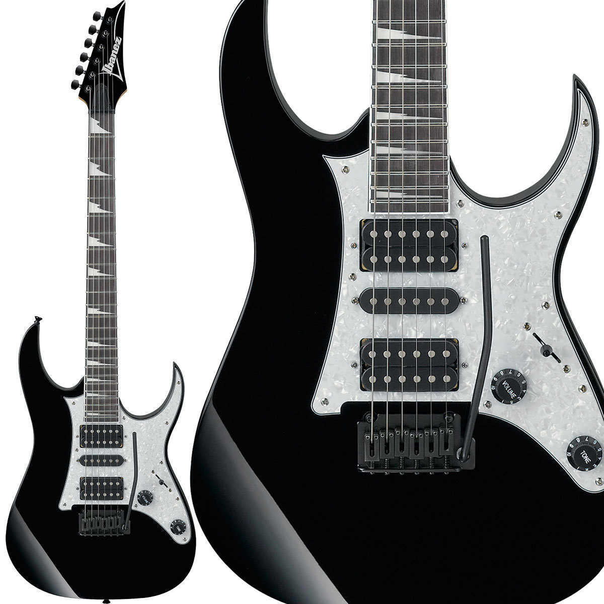 【5005】 Ibanez gio Stratocaster black