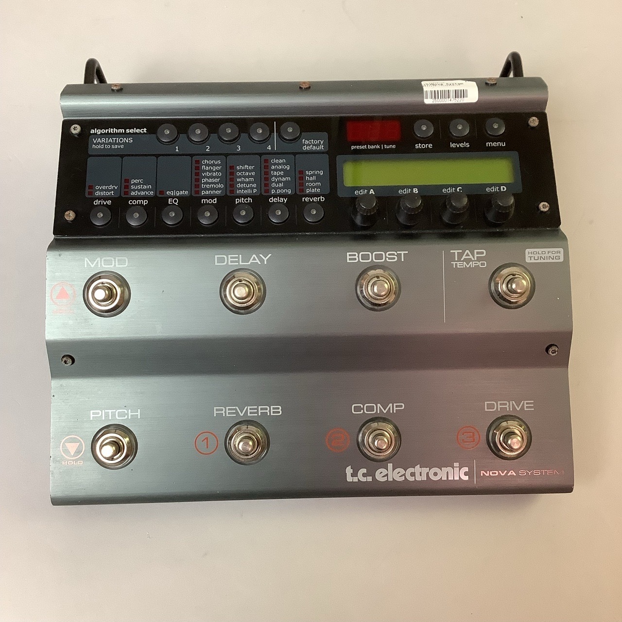 完動品！t.c.electronic NOVA System 日本語取扱説明書付 - 楽器/器材