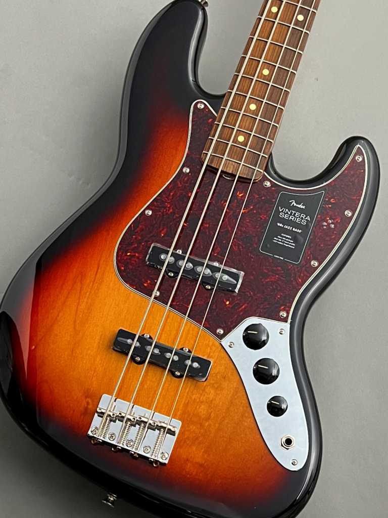 Fender Vintera '60s Jazz Bass -3-Color Sunburst-【NEW】（新品