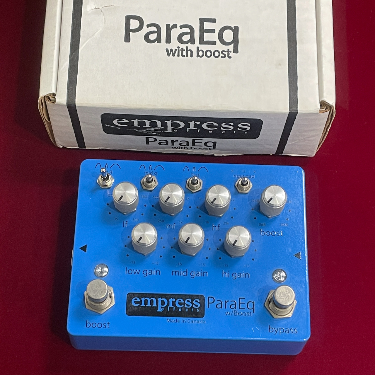 Empress Effects ParaEQ【元箱、付属品完備】-