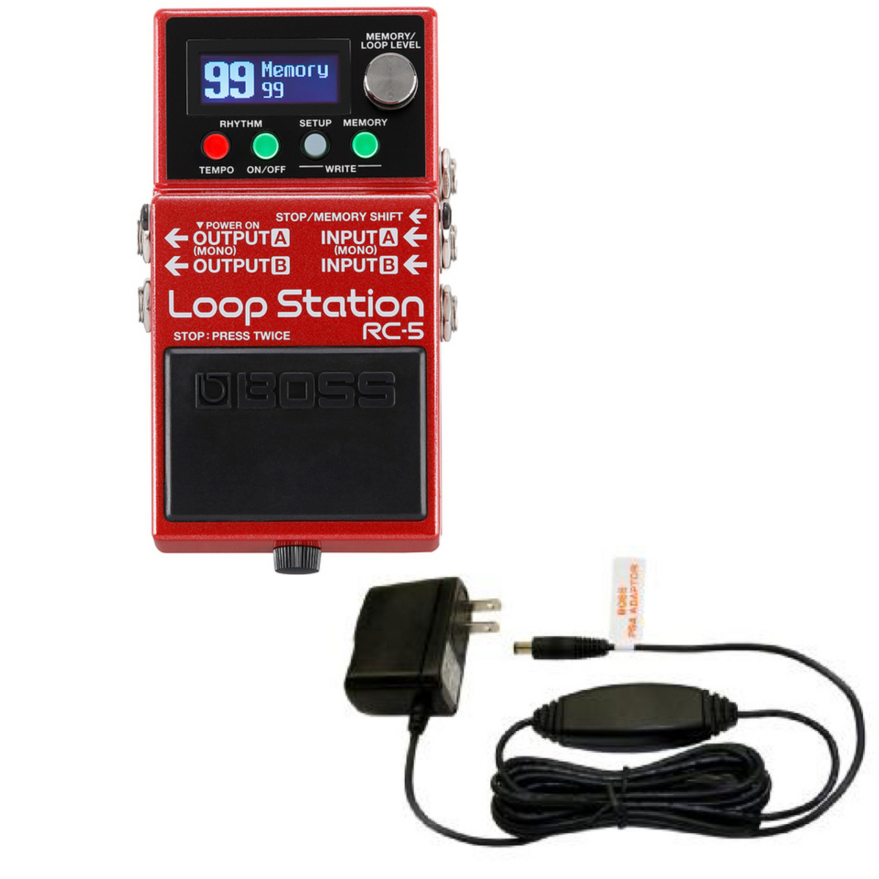 BOSS RC-5 Loop Station + 電源アダプタ(PSA-100S2)プレゼント!◇即納