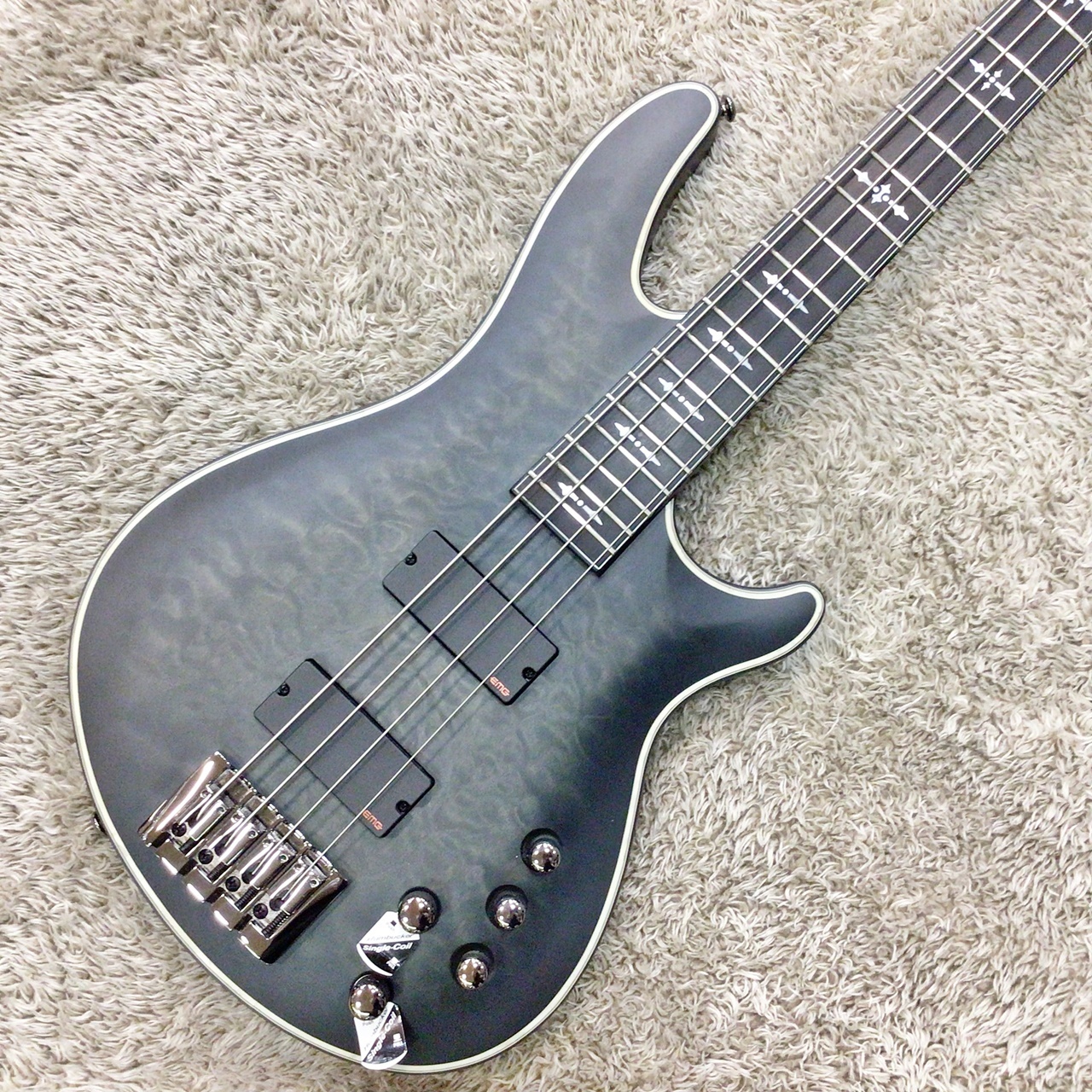 SCHECTER AD-HR-EX-BASS-4 See Thru Black Satin 【美品中古】【2019年