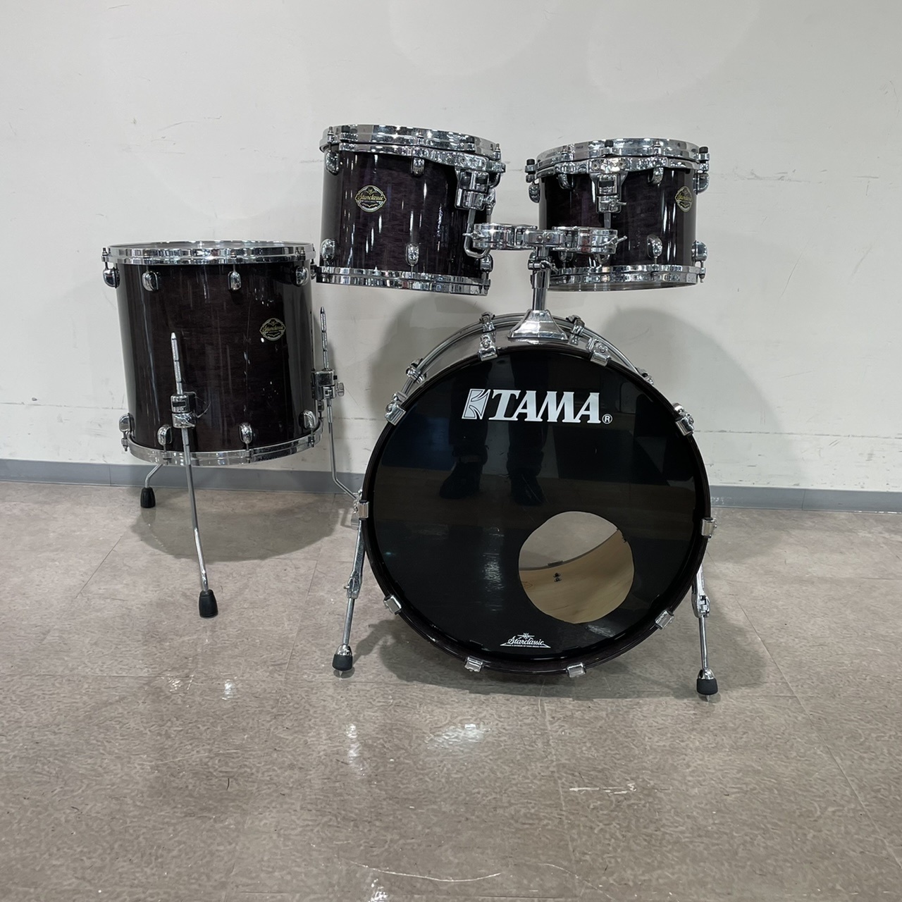 お得NEW 中古美品 TAMA Star Classic Maple14*5インチスネア jP09A