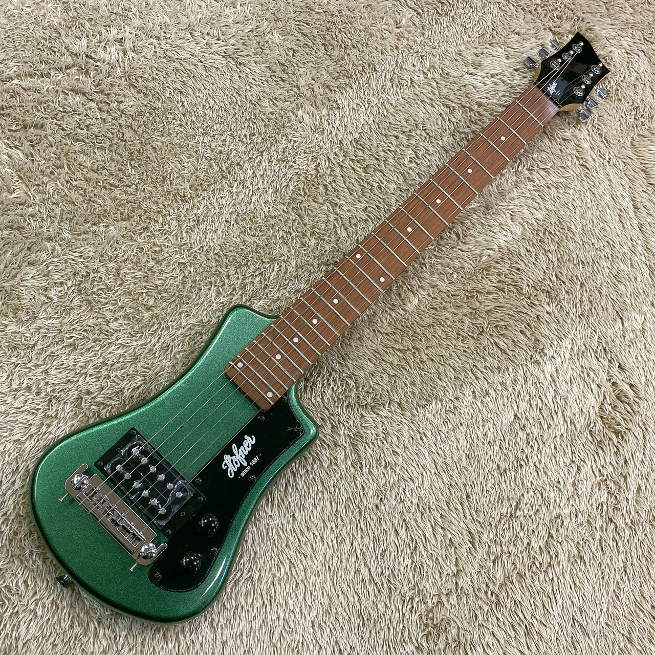 Hofner Shorty / Green 【ヘフナー製ミニギター】（新品）【楽器検索 ...