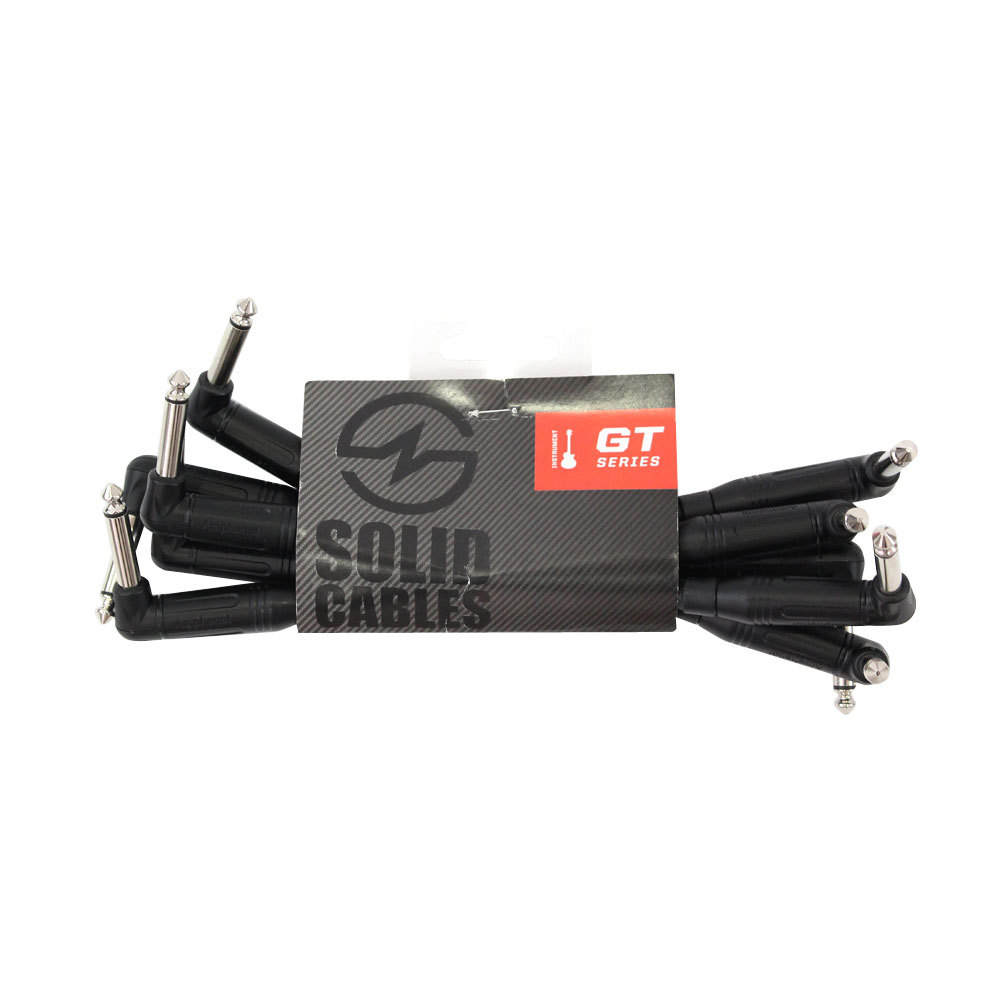 SOLID CABLES GT SERIES 5sets LL 3inch（約8cm） パッチケーブル  5本セット（新品/送料無料）【楽器検索デジマート】