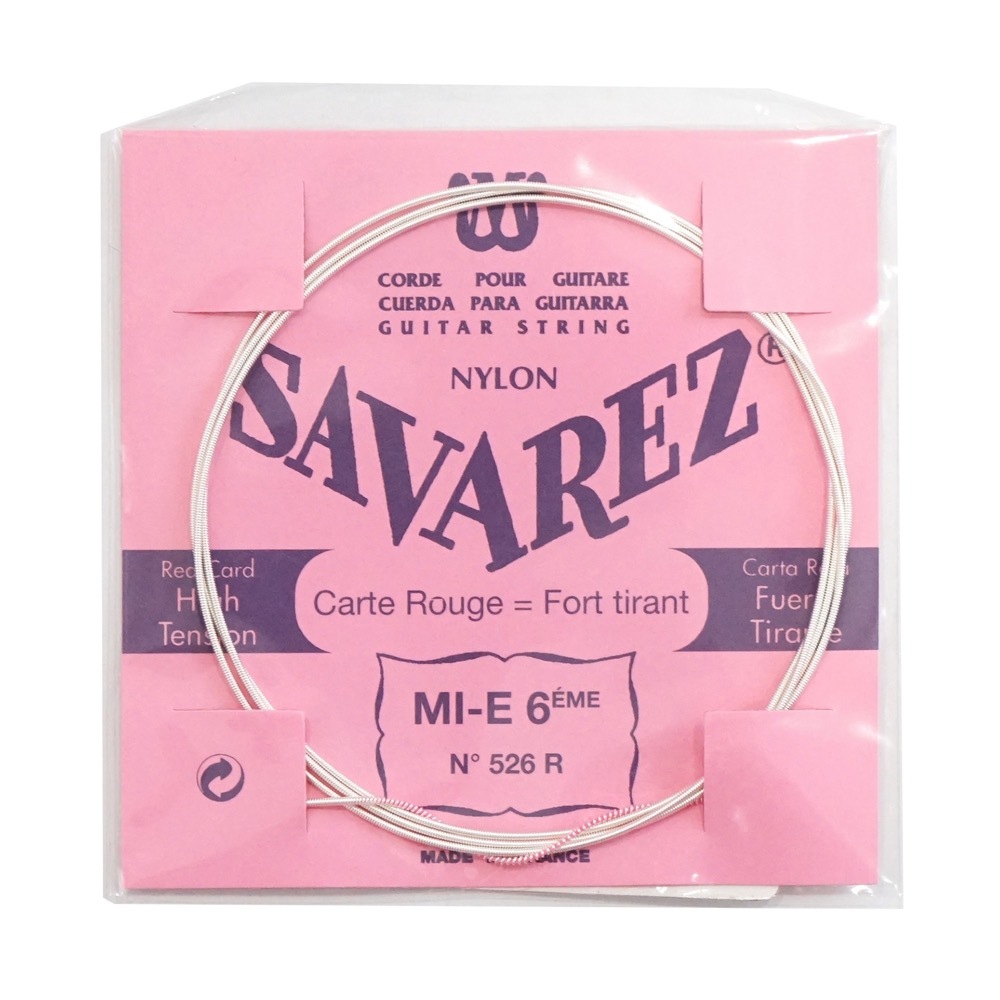 大好き サバレス 赤 6 526R SAVAREZ pink labels E 6th クラシック