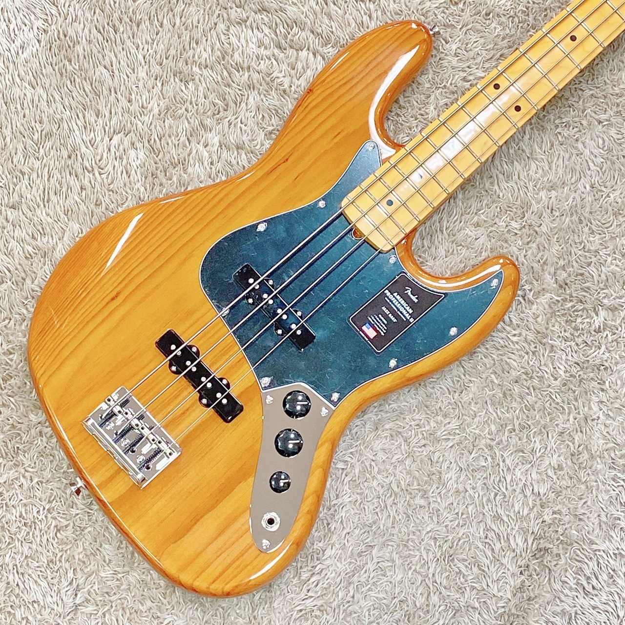 Fender American Professional II Jazz Bass Roasted Pine / Maple