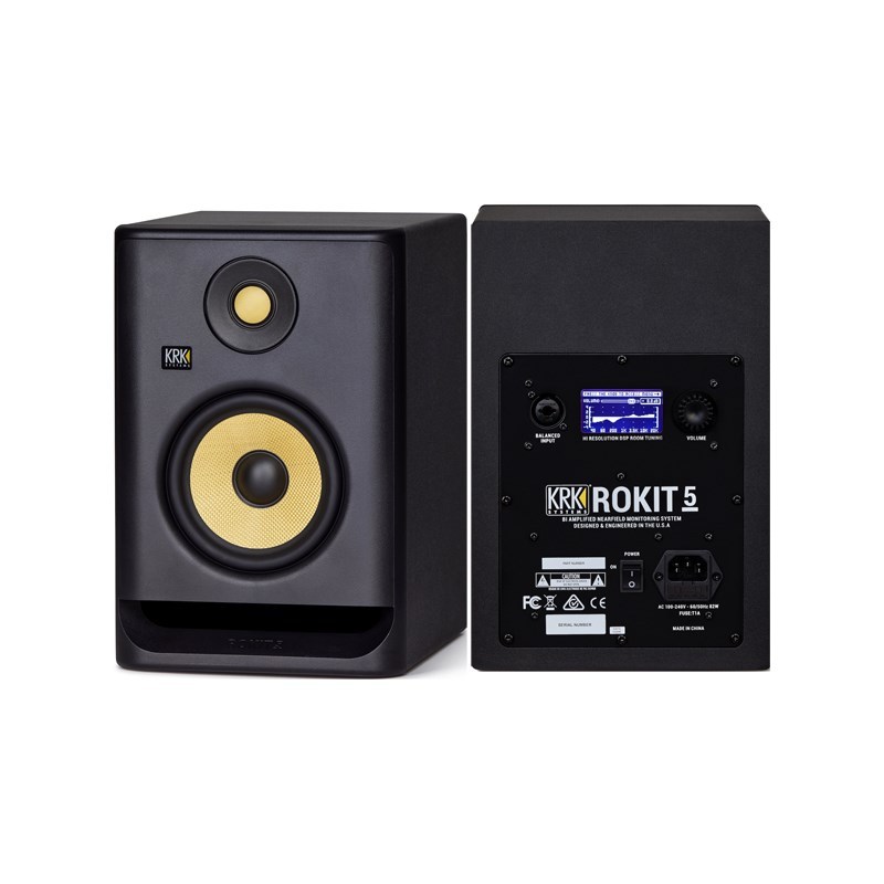 KRK Rokit5 G4 Black ペア RP5G4 激安正規品 - 配信機器・PA機器 