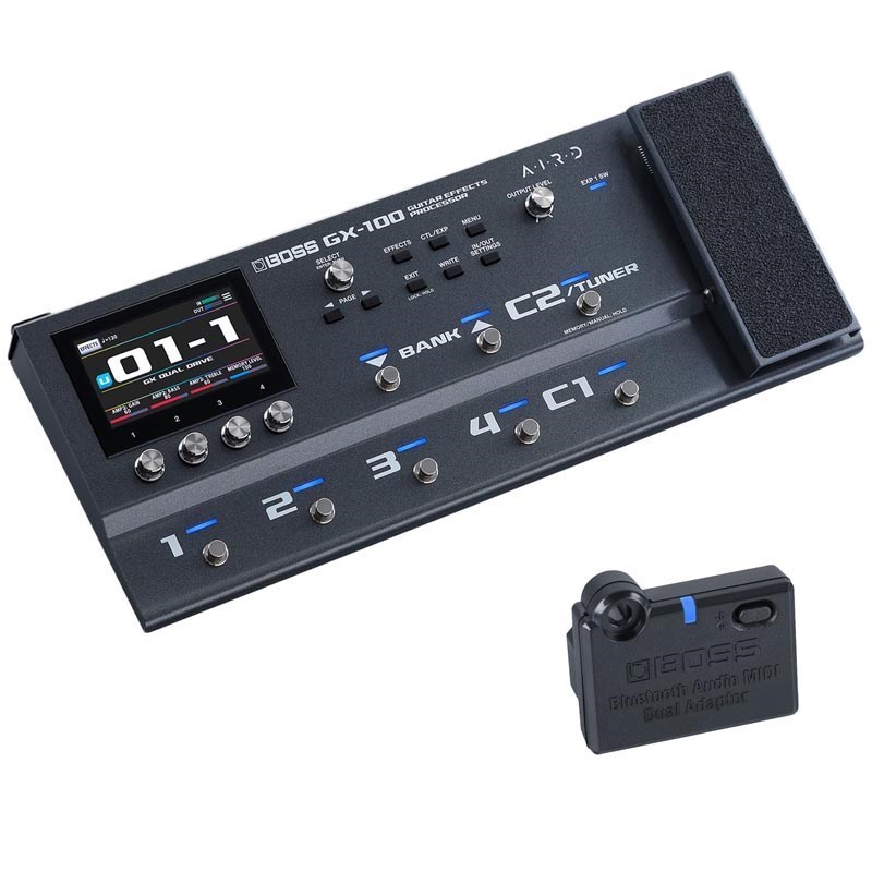 BOSS GX-100 + Bluetooth Audio MIDI Dual Adaptor 【BT-DUAL】SET